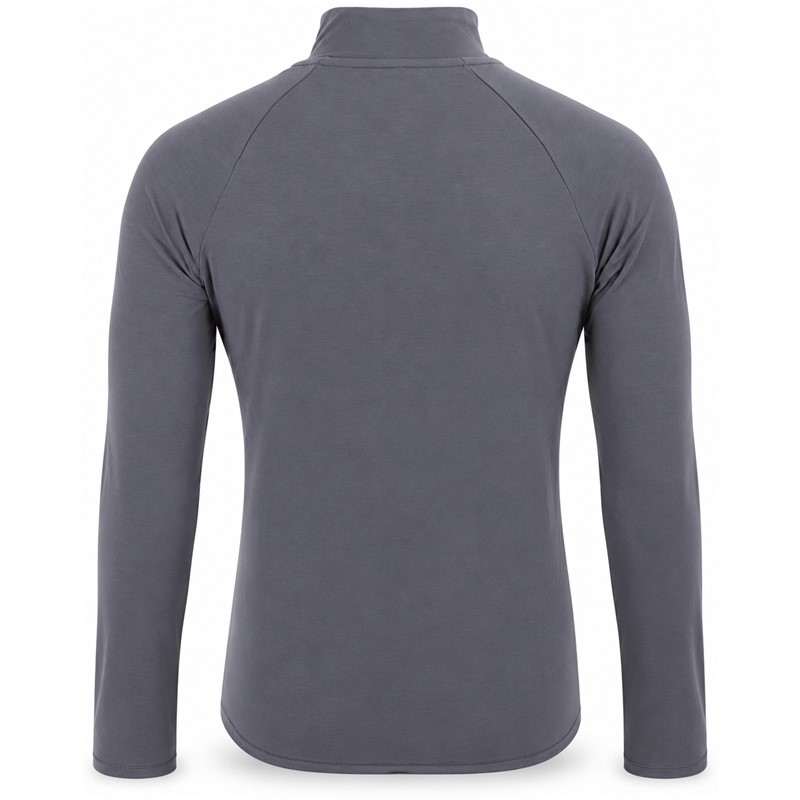 Moški bombažni smučarski puli REUSCH TED DARK GREY v elegantni temno sivi barvi. Mehka kosmatena bombažna tkanina iz 95 % bombaža in 5 % elastana, dvojni ovratnik ter kakovostna kratka zadrga zagotavljajo udobje, toploto in svobodo gibanja pri smučanju ter drugih zimskih aktivnostih.
