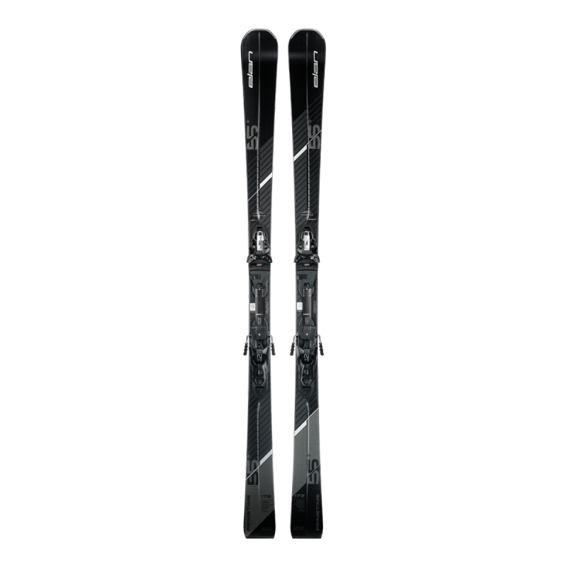 Smuči Elan Primetime 55  Black Edition (25/26) prinašajo širšo platformo, dvojno plast titanala in UD Carbon za vrhunski oprijem, moč in stabilnost. Izdelane za zahtevne smučarje, ki cenijo eleganco in zmogljivost.