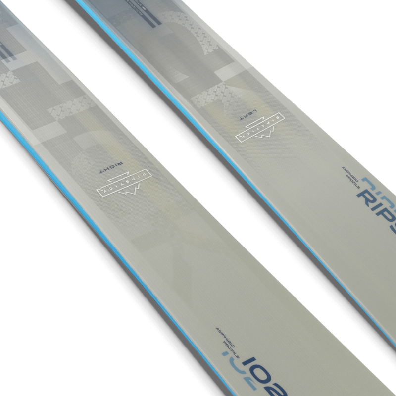 Smuči Elan Ripstick 102 (25/26) združujejo Carbon Deck tehnologijo, Amphibio profil in lanena vlakna za popolno stabilnost, moč in plovnost. Idealne freeride smuči za napredne smučarje, ki iščejo vsestranskost na vseh terenih.