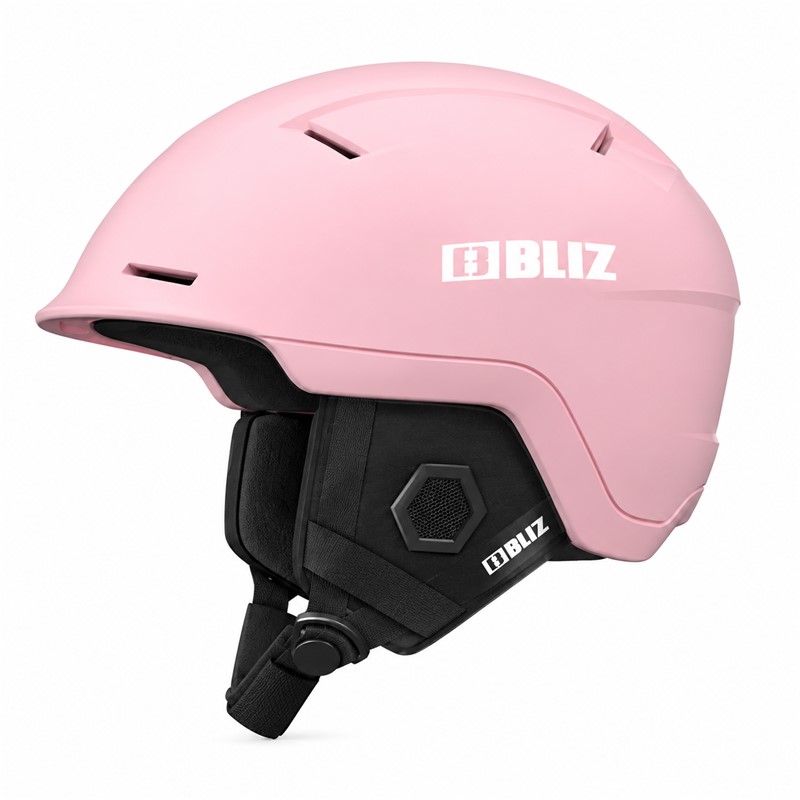 Smučarska čelada BLIZ INFINITY v elegantni nežno rožnati barvi POWDER PINK. Lahka konstrukcija In-Mold, polikarbonatna zunanja lupina, zaščitna EPS-sredica, nastavljivo prezračevanje Adjustable Airflow Ventilation System™ in sistem za individualno prilagajanje velikosti zagotavljajo udobje, funkcionalnost in sodoben športni videz.