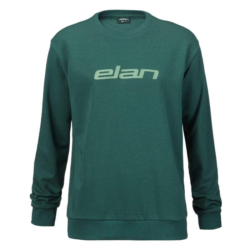 Moški pulover ELAN LOGO PGREEN M