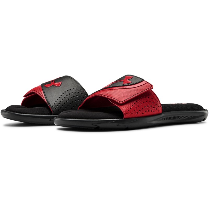 Moški natikači UA M IGNITE  z tehnologijo Performance 4D Foam®. Spominska pena ne samo da je izjemno udobna, ampak tudi pomaga pri odpravljanju pritiska na noge po vadbi. Izdelana je iz dveh slojev Performance 4D Foam® za izjemno udobje.