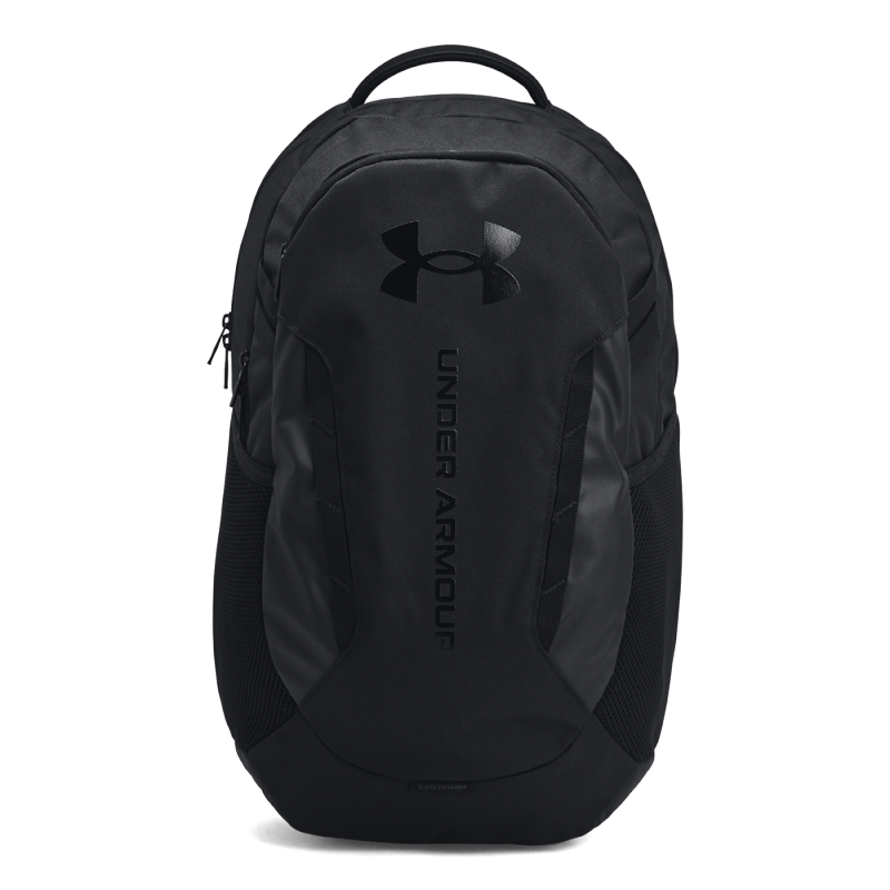 Odkrijte Under Armour Hustle 6.0 nahrbtnik, idealen za aktivne posameznike. Opremljen s tehnologijo UA Storm, ta nahrbtnik odbija vodo in nudi zaščito. Ima mehak predel za prenosni računalnik, varen žep z zadrgo in stranski žep za bidon.