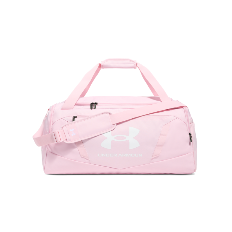 Športna torba Undeniable 5.0 Medium Under Armour je idealna izbira za aktivne posameznice. Z vodoodbojno zaščito, prostornino 58 litrov in številnimi praktičnimi žepi, je ta torba zasnovana za funkcionalnost in trajnost. Popolna za športne aktivnosti!