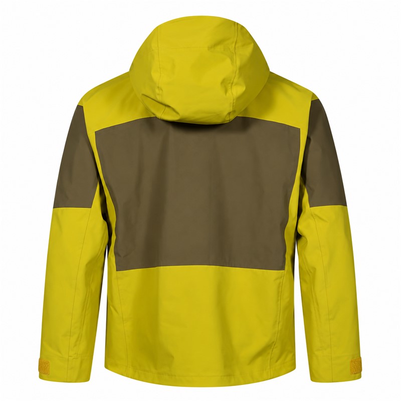 Unisex smučarska jakna HALTI Rizle 3L DX Avocado Oil Green v atraktivni olivno zeleni in rumeni barvni kombinaciji G53. Napredna trislojna membrana DrymaxX Nano zagotavlja vodni stolpec 25.000 mm in zračnost 20.000 g/m²/24 h. Jakna ima dodatne toplotne panele PrimaLoft Thermo Fleece, popolnoma lepljene šive, prezračevanje pod pazduhami, vodoodbojne zadrge, nastavljivo kapuco in notranjo snežno zaščito.