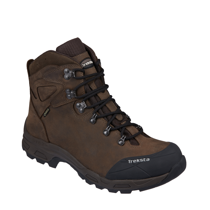 Visoki pohodni čevlji X-MOUNTAIN GTX so izvrstna gorniška obutev z membrano Gore-Tex, ki v kombinaciji z zunanjim materialom iz usnja poskrbi, da vaše noge ostanejo suhe tudi v mokrem.