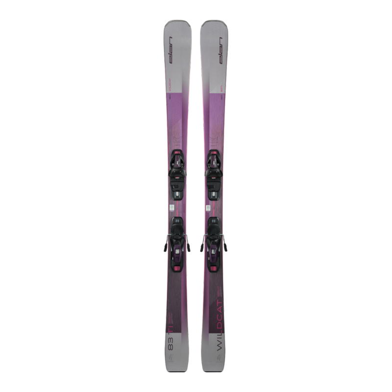 Ženske smuči Elan Wildcat 83 Ti 2025/26 – hitre, natančne in stabilne smuči s titanlom za popoln nadzor na urejenih progah. Preizkusite moč in eleganco. AS Sport Outlet.