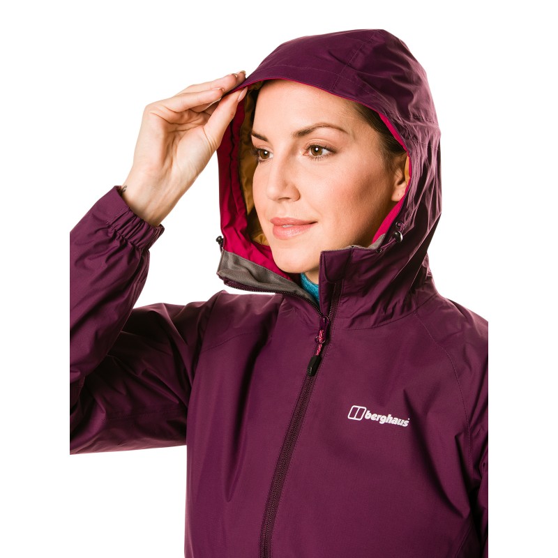Berghaus Hydroloft ženska jakna je visokokakovostna jakna, ki uporablja tehnologijo Hydroshell za vodoodpornost in zračnost. Podložena je, kar zagotavlja dodatno toploto in udobje.