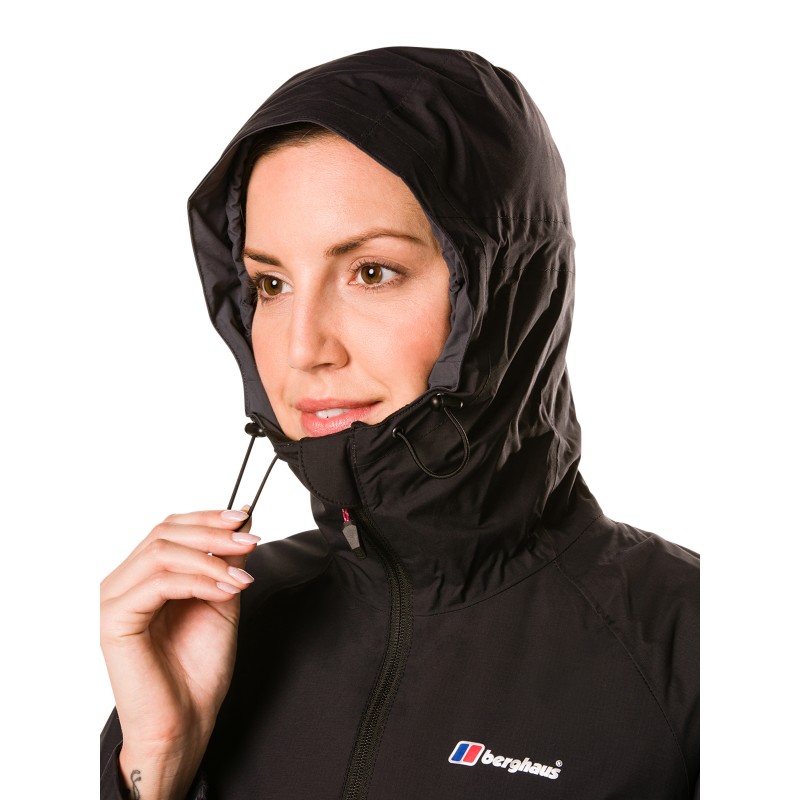 Berghaus Hydroloft ženska jakna je visokokakovostna jakna, ki uporablja tehnologijo Hydroshell za vodoodpornost in zračnost. Podložena je, kar zagotavlja dodatno toploto in udobje.