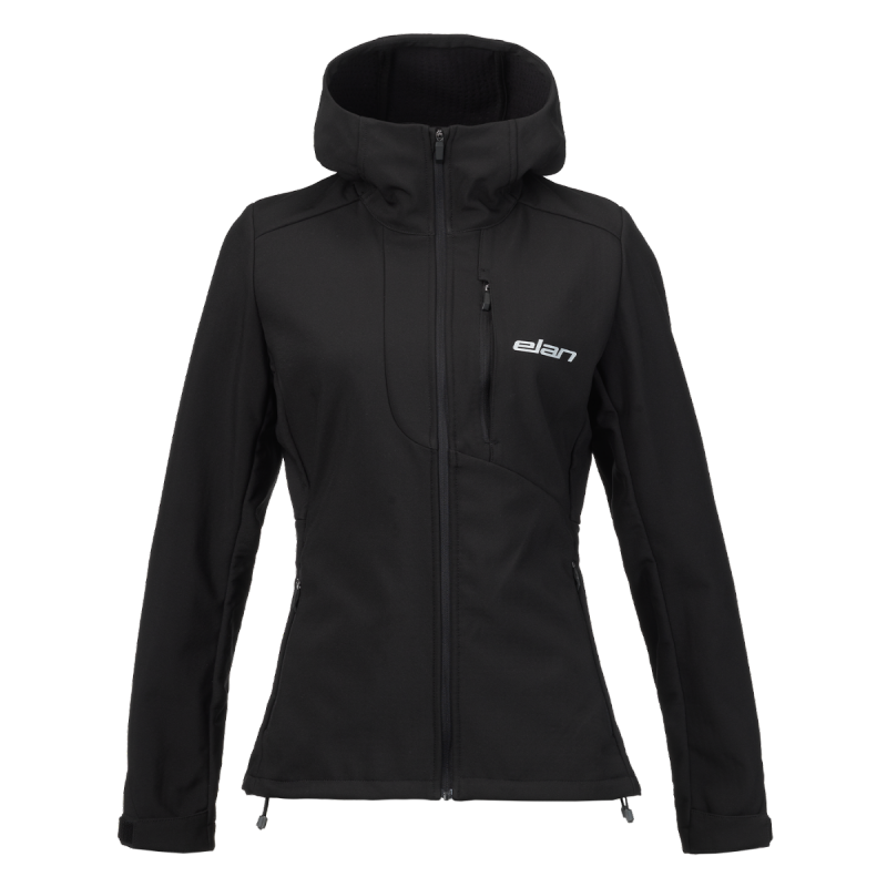 Softshell jakna Elan je zasnovana za dinamične aktivnosti in spremenljivo vreme. Izdelana iz raztegljive tkanine, nudi svobodo gibanja in udobje. Kapuca ščiti pred vremenskimi vplivi, medtem ko nastavljive manšete omogočajo prilagodljivo prileganje.