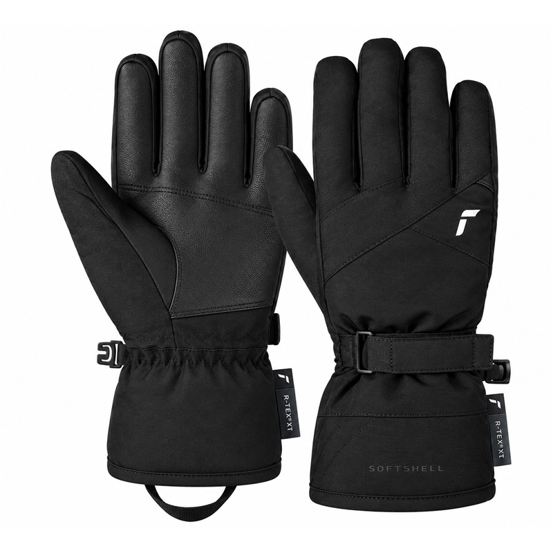 Ženske smučarske rokavice REUSCH ALENA R-TEX® XT v barvni kombinaciji BLACK / SILVER. Nepremočljiva membrana R-TEX® XT, vrhunska izolacija PrimaLoft® Gold, mehki podlogi SoftPlush in MicroActive ter tehnologija TOUCH-TEC zagotavljajo izjemno toploto, udobje in praktično uporabo med smučanjem.