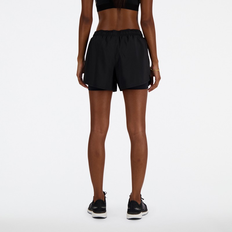 Ženske športne kratke hlače New Balance Sport Essentials 2-in-1 Short 3