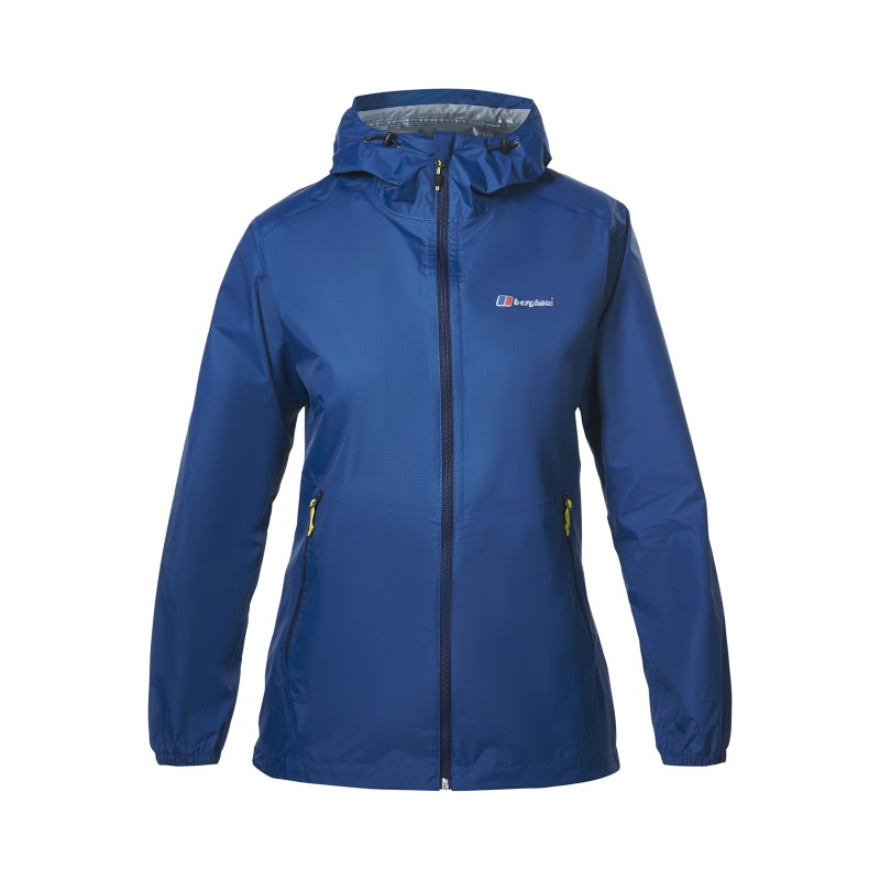 Berghaus Deluge Light je ženska pohodna jakna, zasnovana za zagotavljanje visoke stopnje zaščite pred vremenskimi vplivi med aktivnostmi na prostem. Izdelana je iz popolnoma vodoodporne tkanine Hydroshell®.