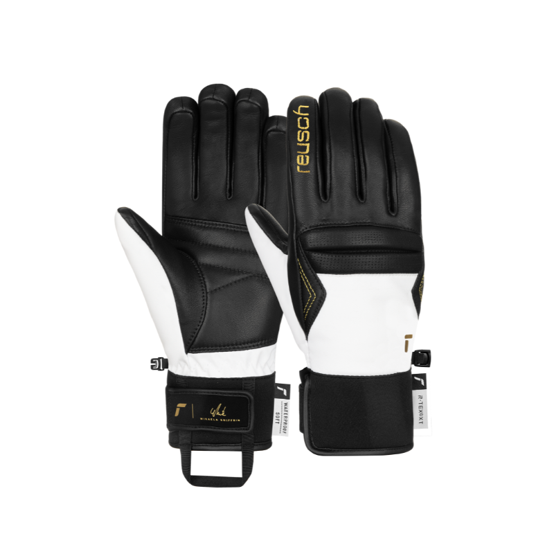 Vrhunske ženske smučarske rokavice Mikaela Shiffrin z R-TEX® XT membrano in PrimaLoft® Gold izolacijo. Toplota, oprijem in eleganca. AS Sport Outlet.