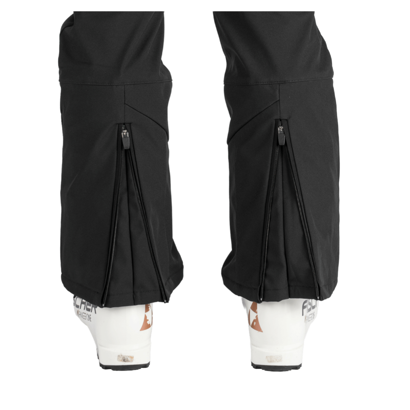 Odkrijte udobne in tople ženske softshell smučarske hlače Northfinder Taya z vodnim stolpcem 10.000 mm, zračnostjo 5.000 g/m²/24 h, notranjimi gamašami in ojačanim spodnjim delom. Idealne zimske hlače za smučanje z odlično zaščito proti vetru in vlagi.